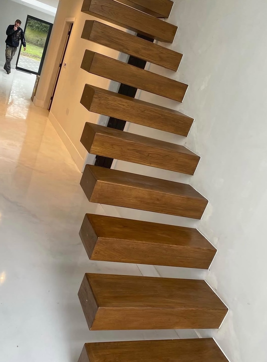 Bespoke Floating Staircase, York